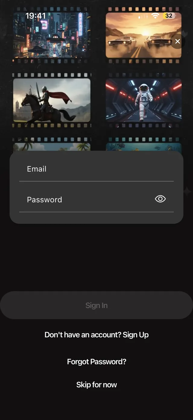 Sign in — Cinemus AI