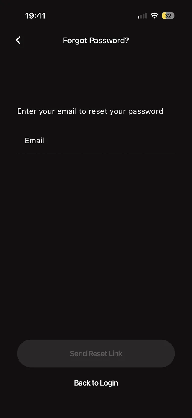 Reset password — Cinemus AI